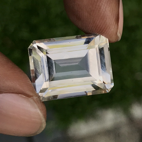 Well Cut & Rarest 27.70 Crt Natural Beryl Unheated Mine Brazil